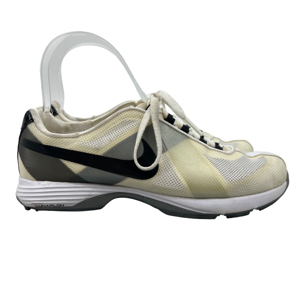 Nike Womens 6.5 Golf Shoes Hyperfuse Lunar Summer Lite Lace Up Mesh‎ 483325-100